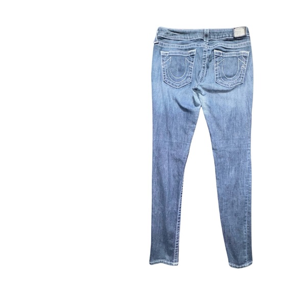 True Religion Blue Skinny Jeans Classic Denim - Picture 1 of 3